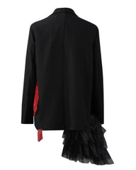 Luxurious Tulle Blazer