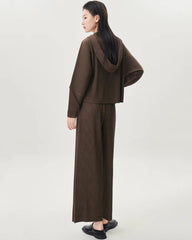 Luxury Casual Travel Pleated Set