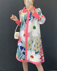 Luxury Pleated Tunic Dress