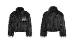 Men's Classic Faux Fur Retro-X Jacket | Luxury Streetwear