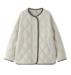 Premium Diamond-Quilted Jacket