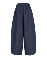 Luxury Statement Wide-Leg Pants