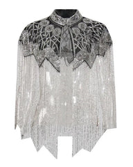 Couture Sequin Embellished Shawl
