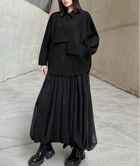 Voluminous Tulle Bubble Skirt