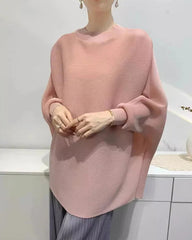 Luxury Pleats Batwing Top