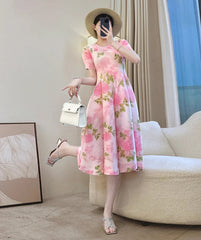 Truly Plissé Floral Summer Dress