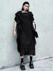 Casual Luxe Organza Dress