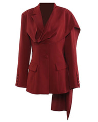 Luxury Shawl Blazer