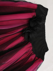 Luxury Mesh Florals Skirt