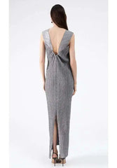 Luxury Modest Pleated Dress & Cape