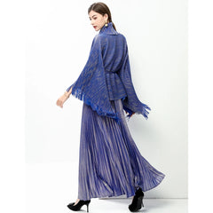 Luxury 2-Piece Pleats Skirt Set