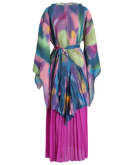 Luxury Pleated Tunic & Skirt