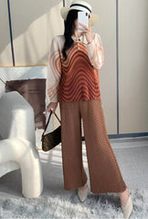 Signature Pleated Polo Top