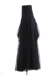 Luxury Asymmetrical Tulle Skirt