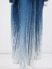Luxury Pleated Travel Cardigan Coat