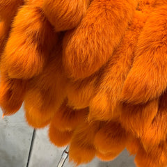 Genuine Fox Fur Tails Bolero