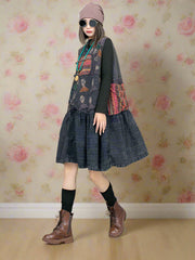 Luxury Boho Cotton &  Linen Dress