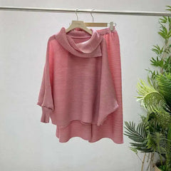 Japanese Plisse Top & Pant Set