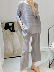 Elegant Truly Pleated Co-ord Set