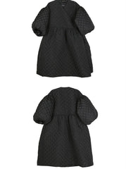 Chloe Padded Relaxed Fit Coat Dress