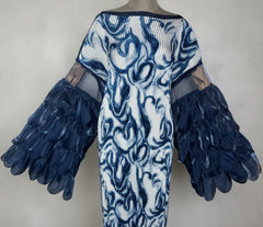 Luxury Plissé Special Occasion Dress