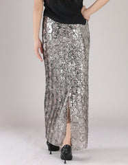 Luxury Honeycomb Sequin Skirt