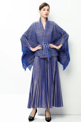 Luxury 2-Piece Pleats Skirt Set