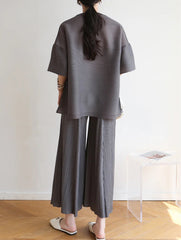 Luxury Dressy Pleated Top