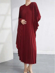 Luxury Pleated Kaftan Dress