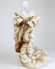 Luxury Couture Cape Coat