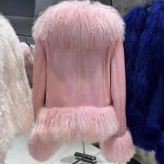 Luxe Curly Fur Shearling Jacket