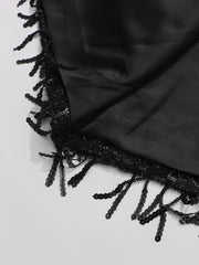 Luxury Sequin Feather Blazer