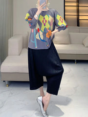 Plissé Japanese Harem Pants