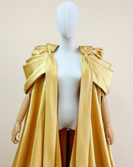 Couture Floor-Length Cape