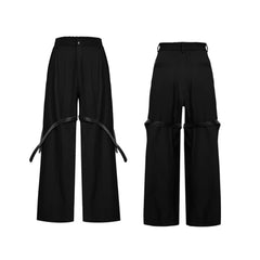 Men's Belted Wide Trousers & Top