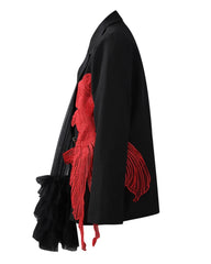 Luxurious Tulle Blazer