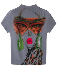 Luxury Pleated Wearable Art Top