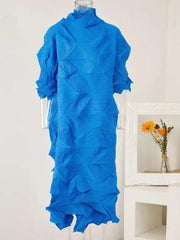 Luxury Pleated Folded Dress