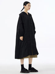 Everyday Oversized Hooded Long Coat