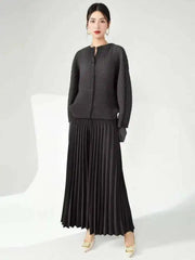 Luxury Airy Plissé 2-Piece Set