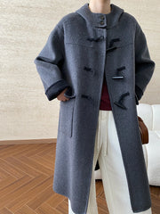 Women's Classic Wool Blend Duffle Coat