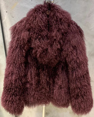 Curly Shearling Lamb Coat