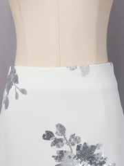 Luxe Formal Sequin Skirt & Blazer