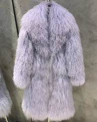 Luxury Mongolian Fur Alpine Coat