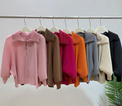 Elegant Pleated Dolman Blouse