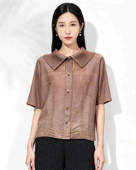 Premium Pleated Top Shirt
