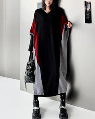 Avant-Garde Cocoon Knit Dress