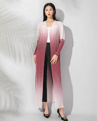 Elegant Travel Pleated Coat