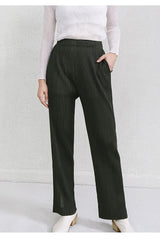 Truly Pleated Longline Vest & Trousers