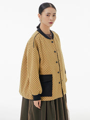 Luxury Avant-Garde Polka Dot Jacket